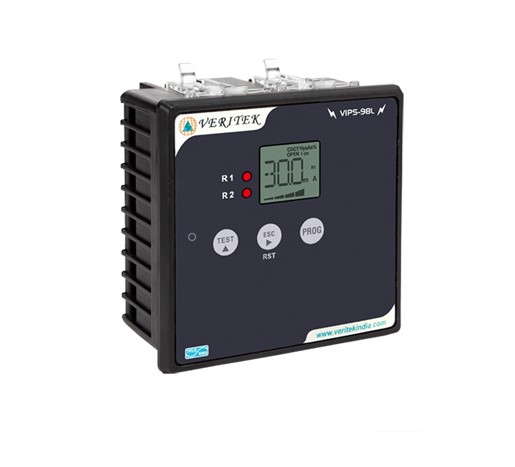 Rơ le bảo vệ dòng điện dò LCD - vips 98l - Veritek/ Ấn độ